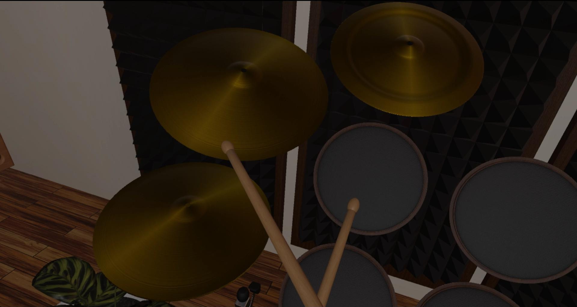 [HTC Vive] VR Drum Studio (itch) - кадр 5