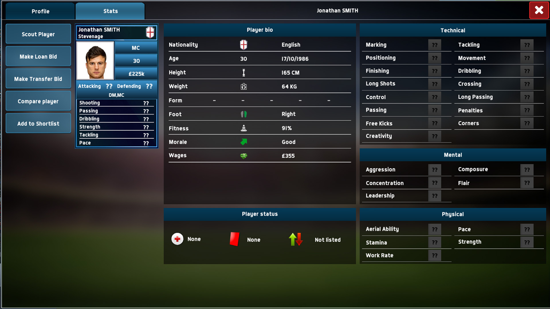 Soccer Manager 2018 - кадр 5