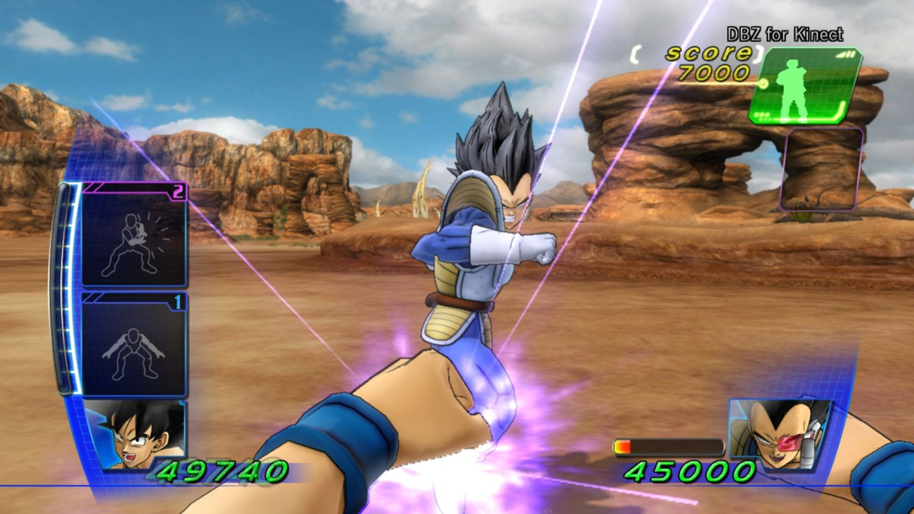 Dragon Ball Z for Kinect - кадр 9