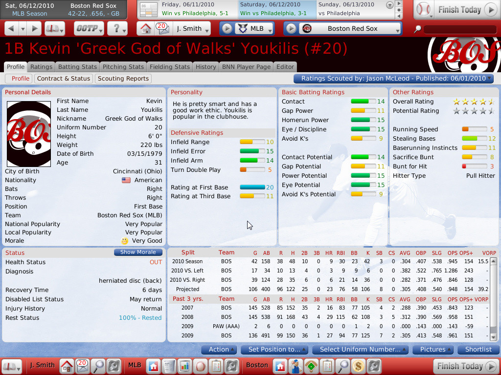 Out of the Park Baseball 11 - кадр 8