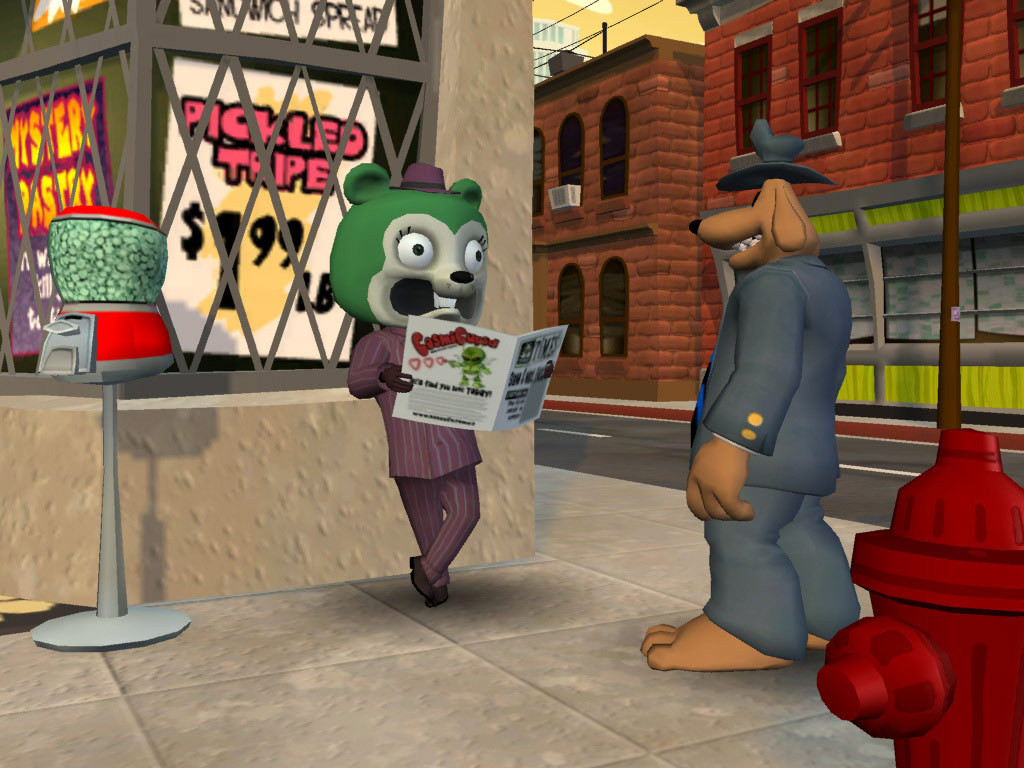 Sam & Max 103: The Mole, the Mob and the Meatball - кадр 4