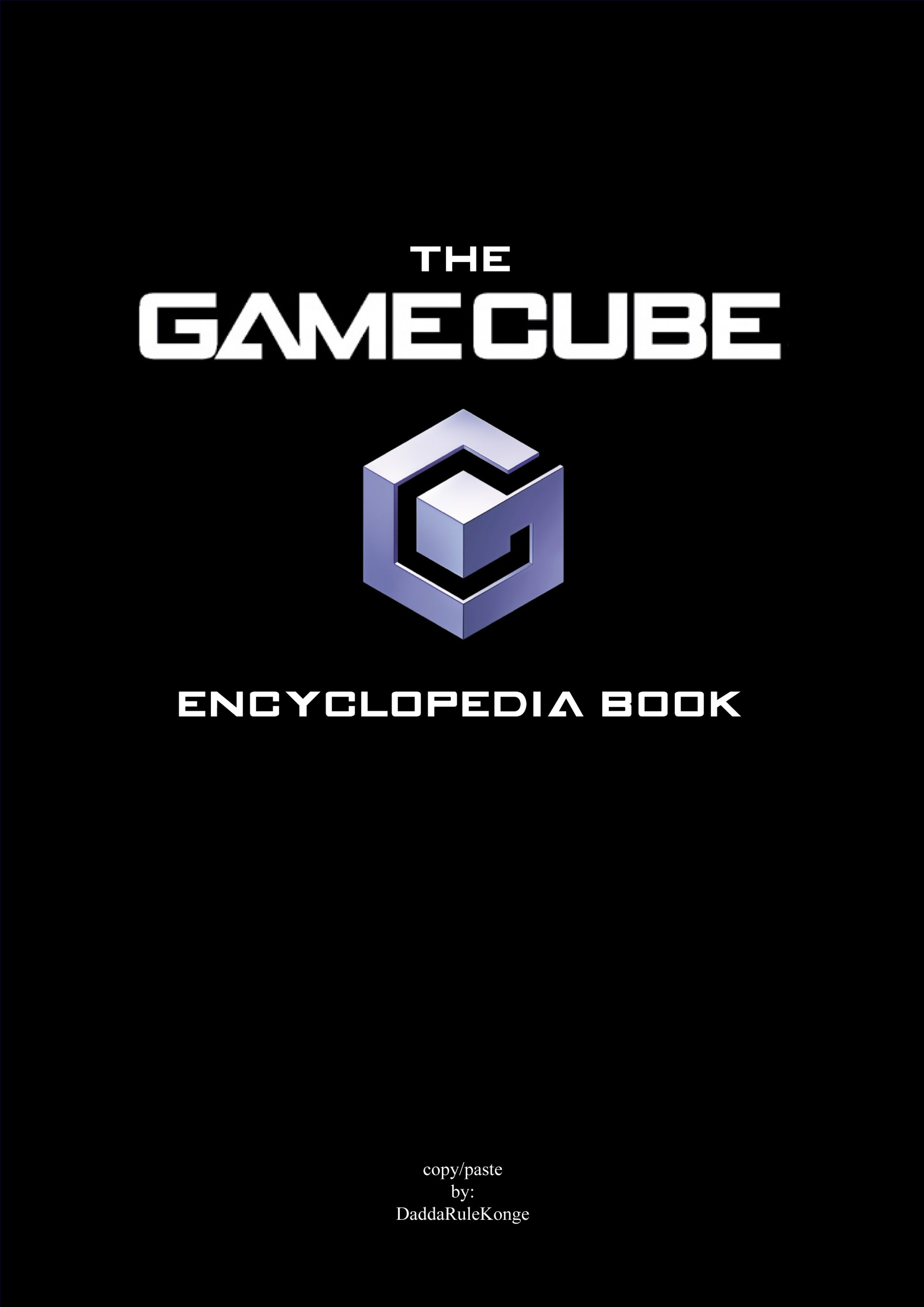 the GameCube Encyclopedia Book (itch) - кадр 4