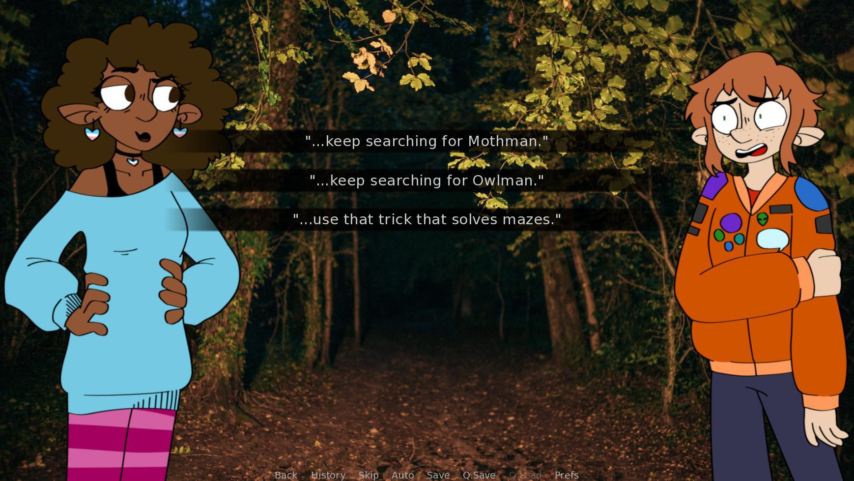 Lesbian Mothman Hunters (itch) - кадр 3