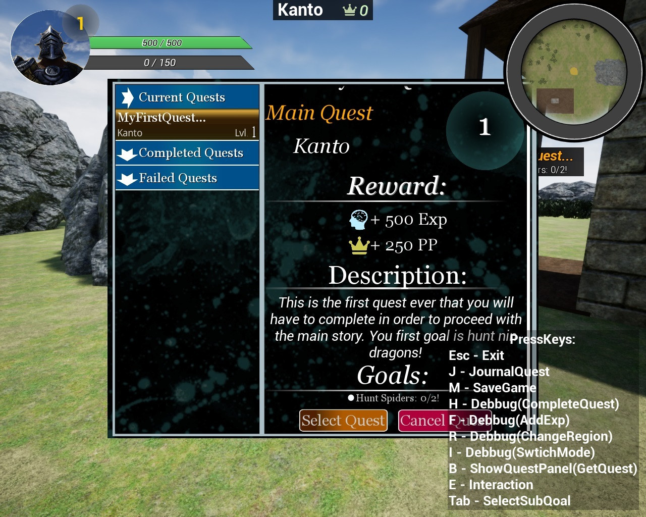 ComplexQuestSystem (itch) - кадр 3
