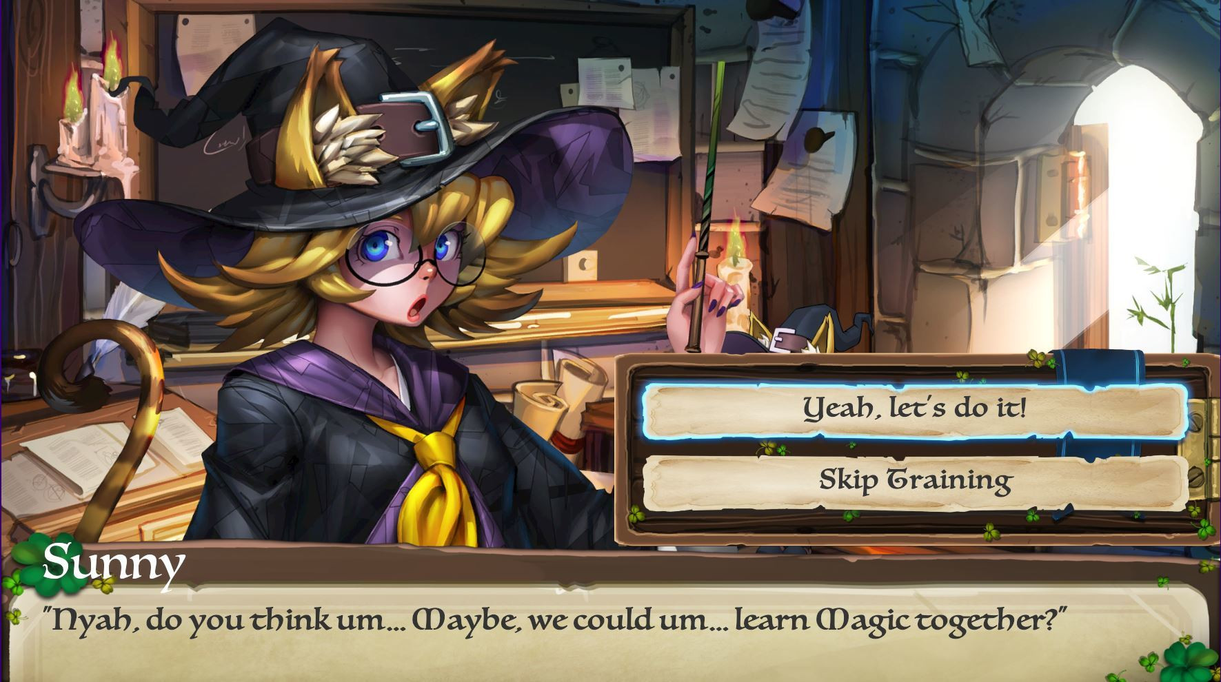 Faulty Apprentice - A Visual Novel/Dating Sim - кадр 6