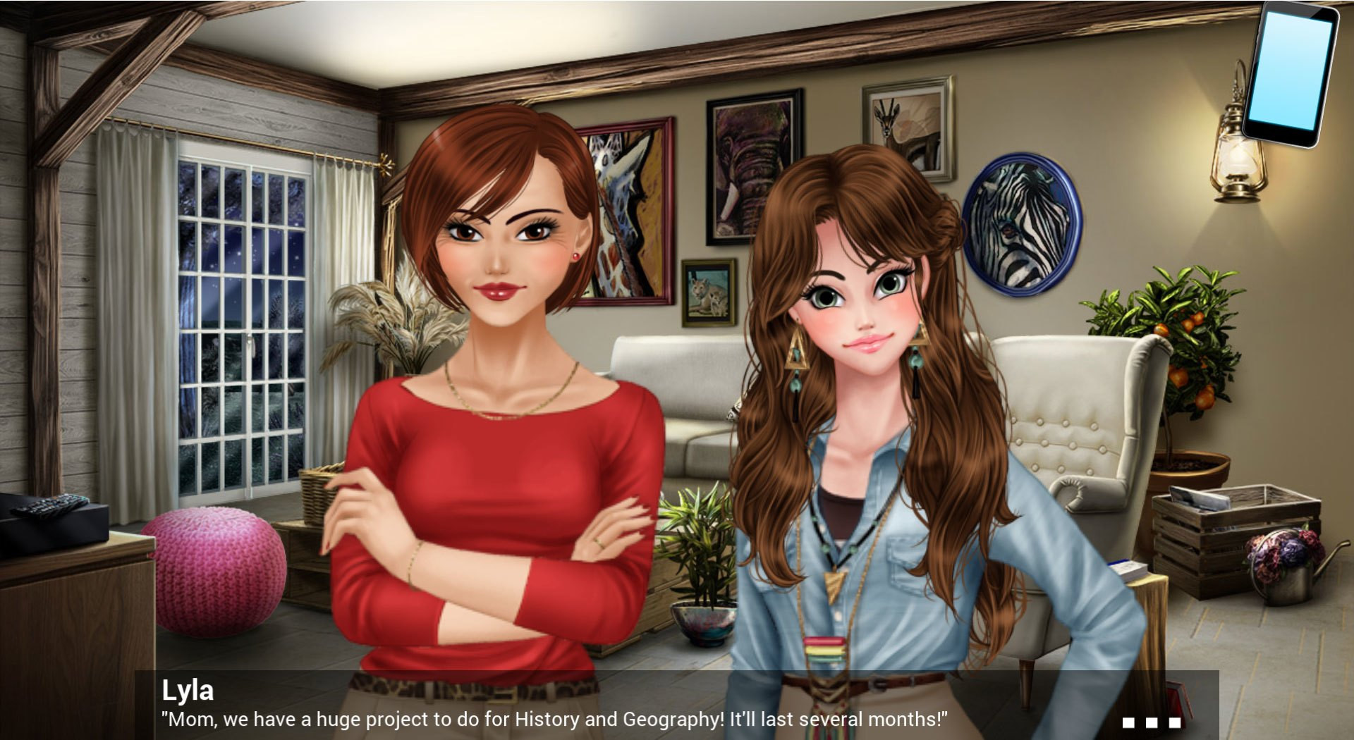 Henri's Secret - Otome game - кадр 15