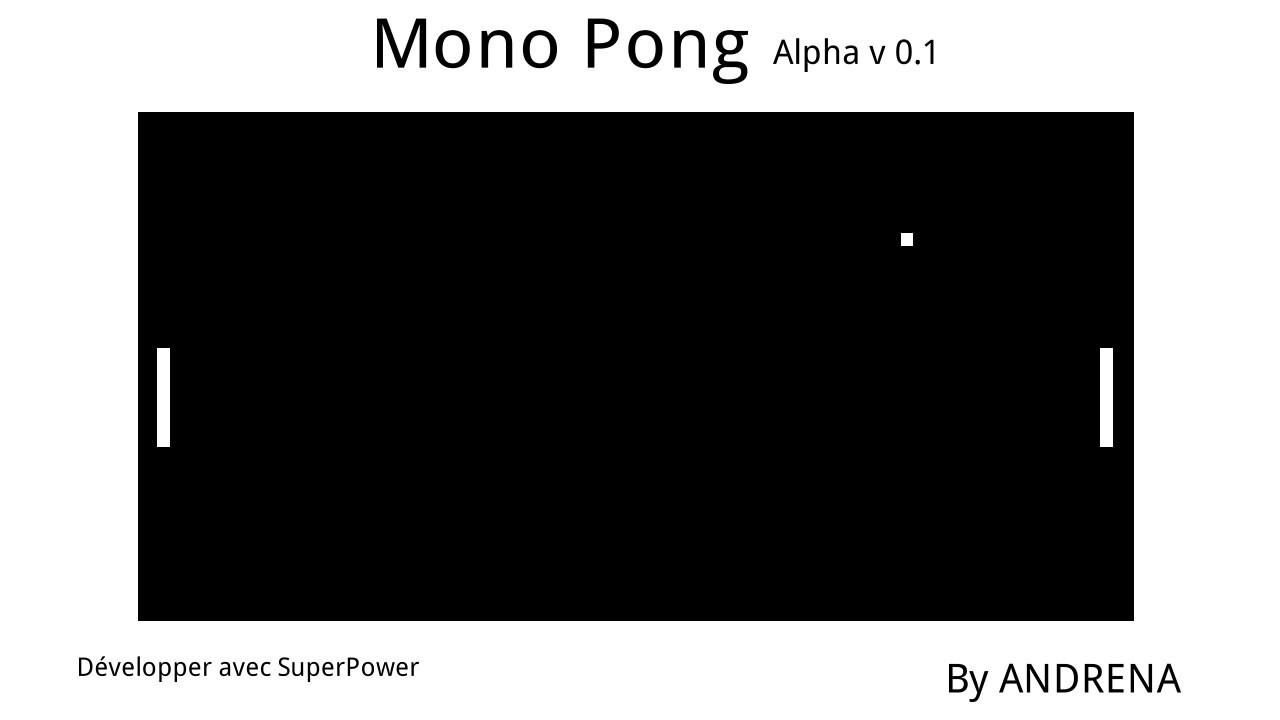 Mono pong (itch) - кадр 1