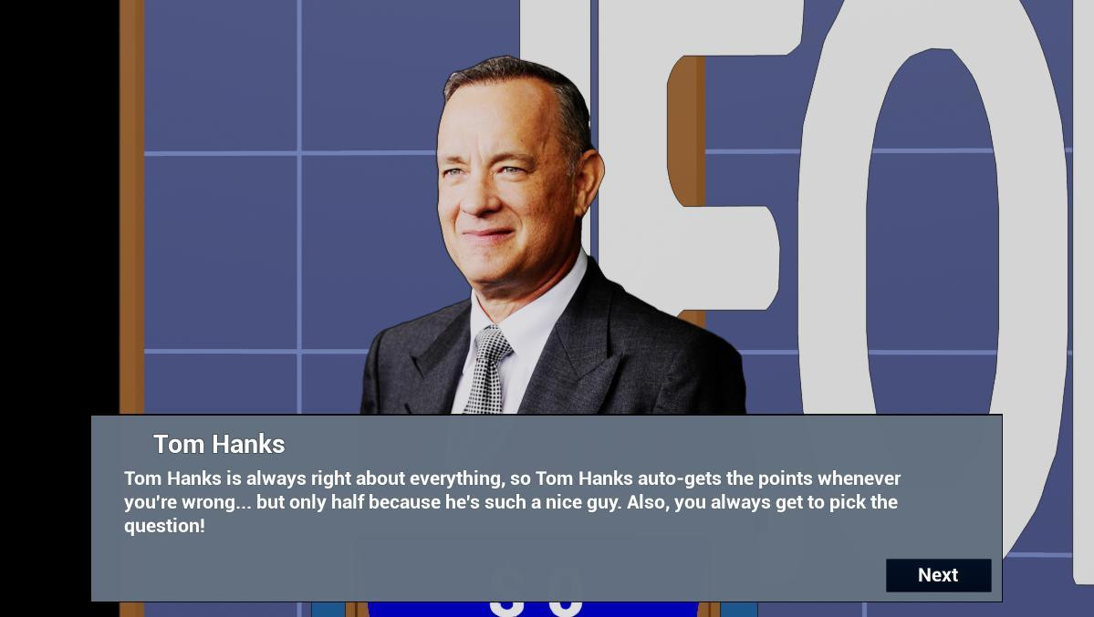Tom Hanks is in: Jeopardy! (itch) - кадр 3