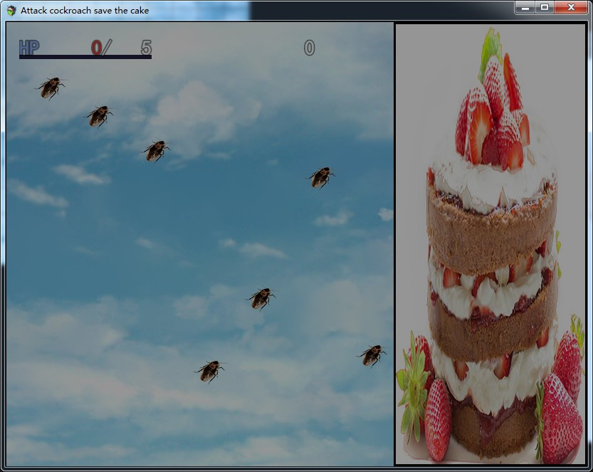 Attack cockroach save the cake - кадр 7