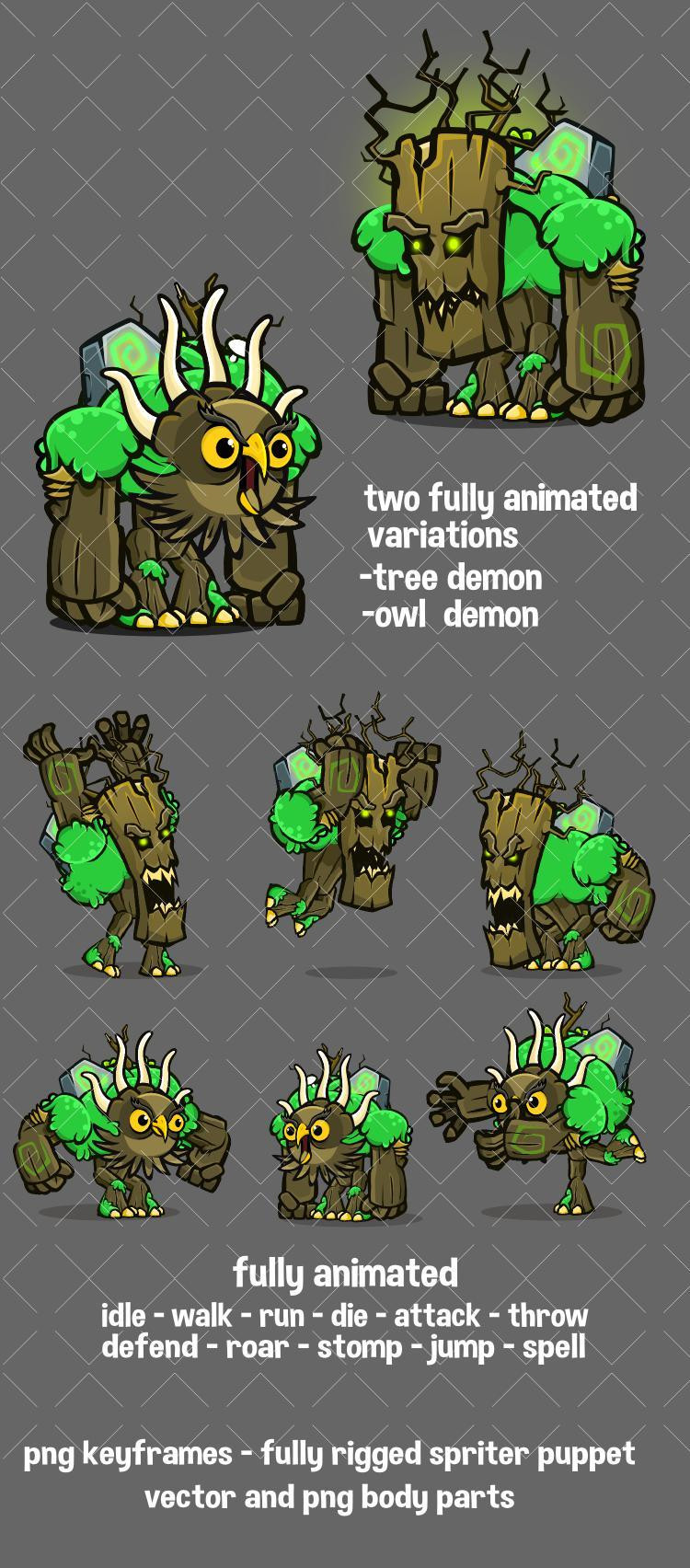 Forest demons (itch) - кадр 1