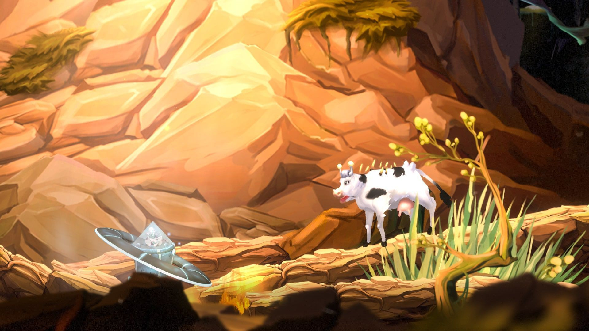 Moo Lander Demo (The Sixth Hammer) (itch) - кадр 12