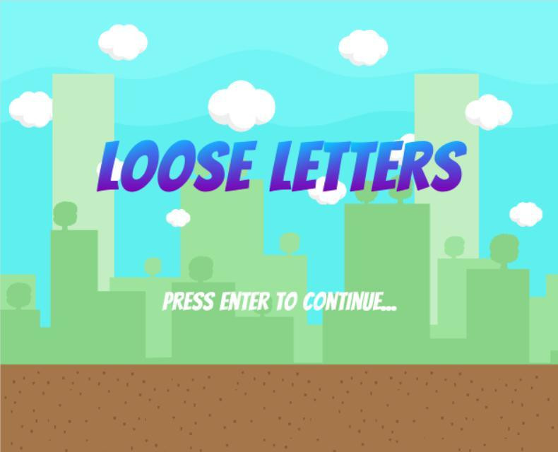 Loose Letters (itch) - кадр 1