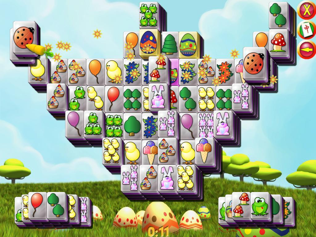 Mahjong Easter for Raspberry Pi (itch) - кадр 4