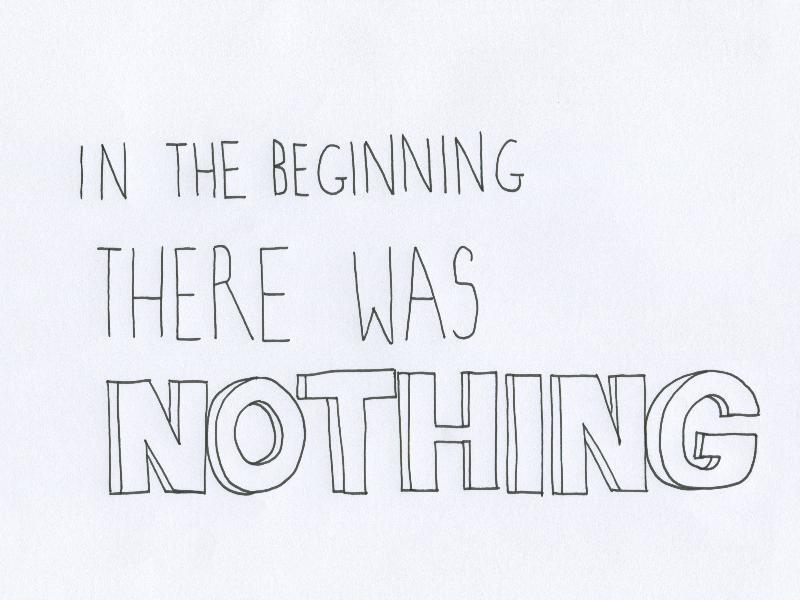 In the beginning there was NOTHING (itch) - кадр 1