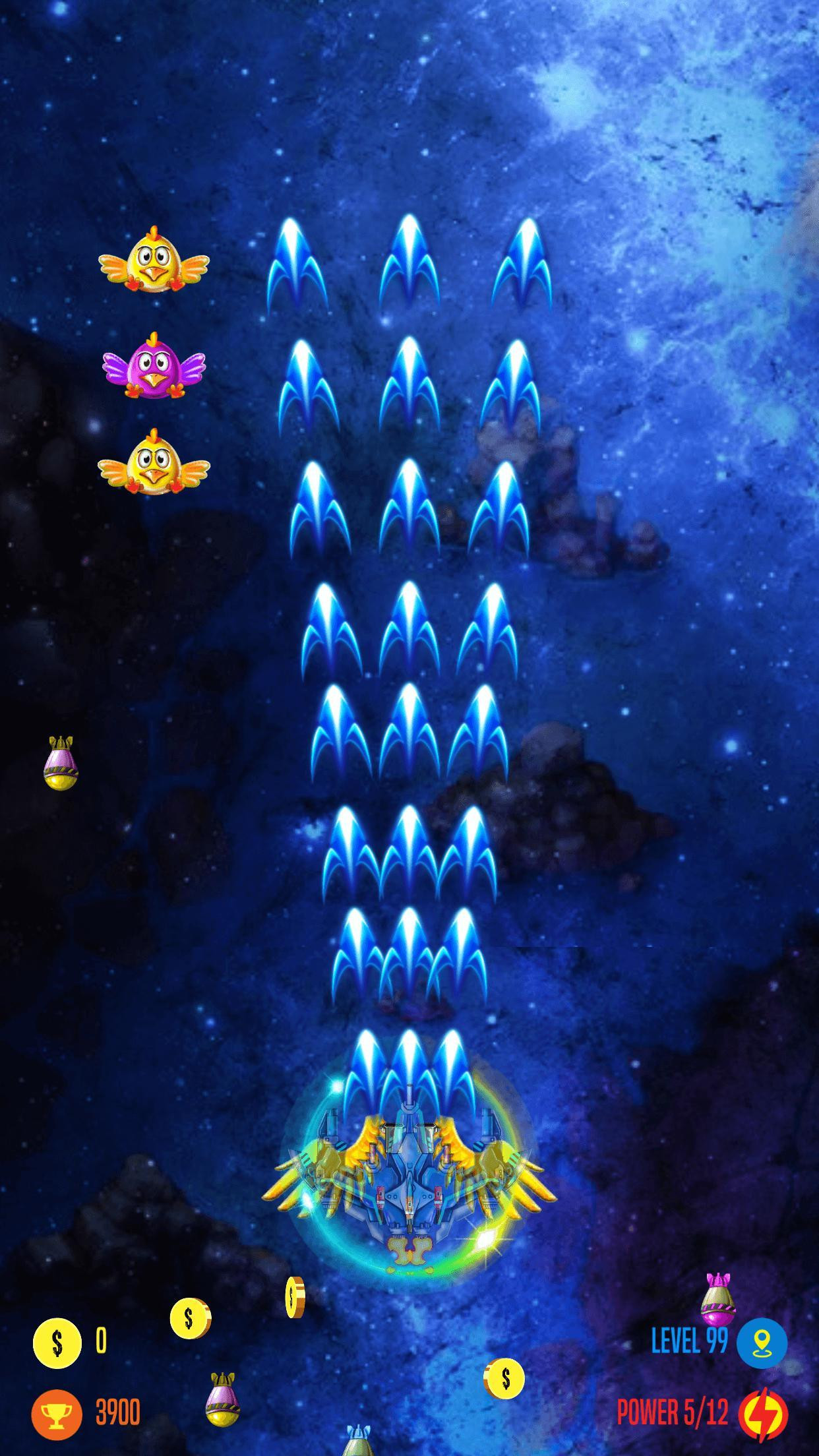 Strike Galaxy Chicken Attack (itch) - кадр 4