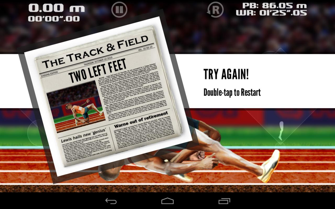 QWOP mobile - кадр 15