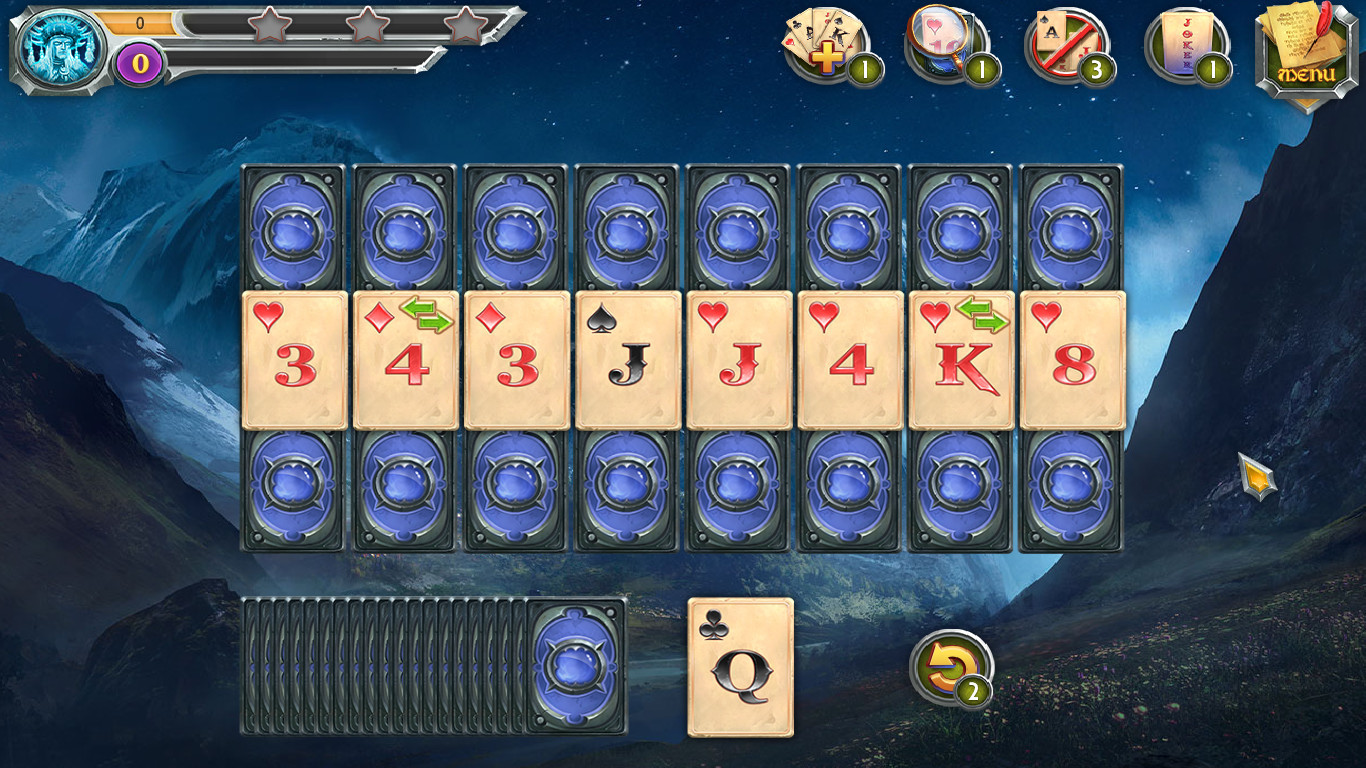 Mystic Journey: Tri Peaks Solitaire - кадр 12