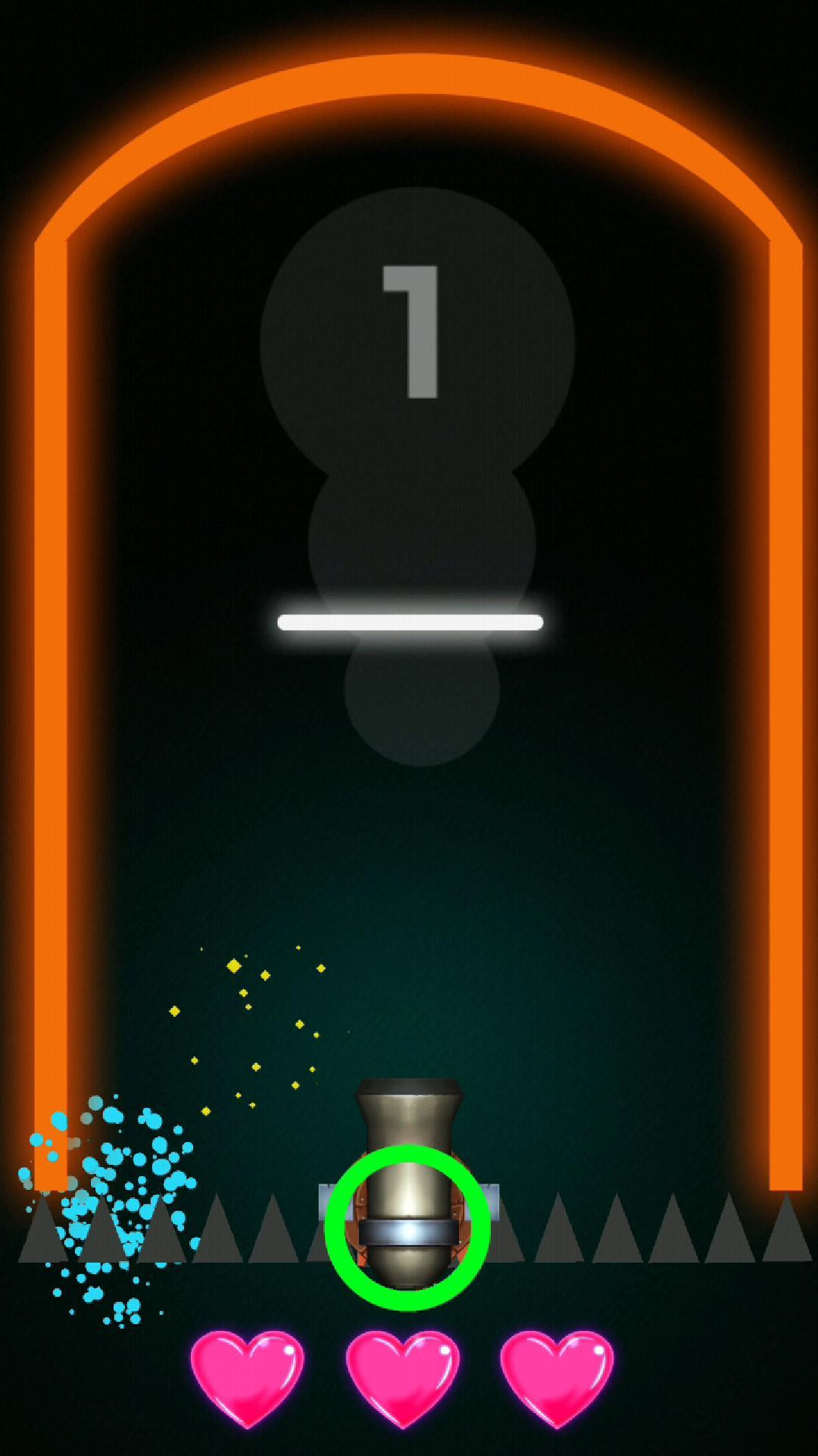 Glow Ball: Bouncy wall (itch) - кадр 10