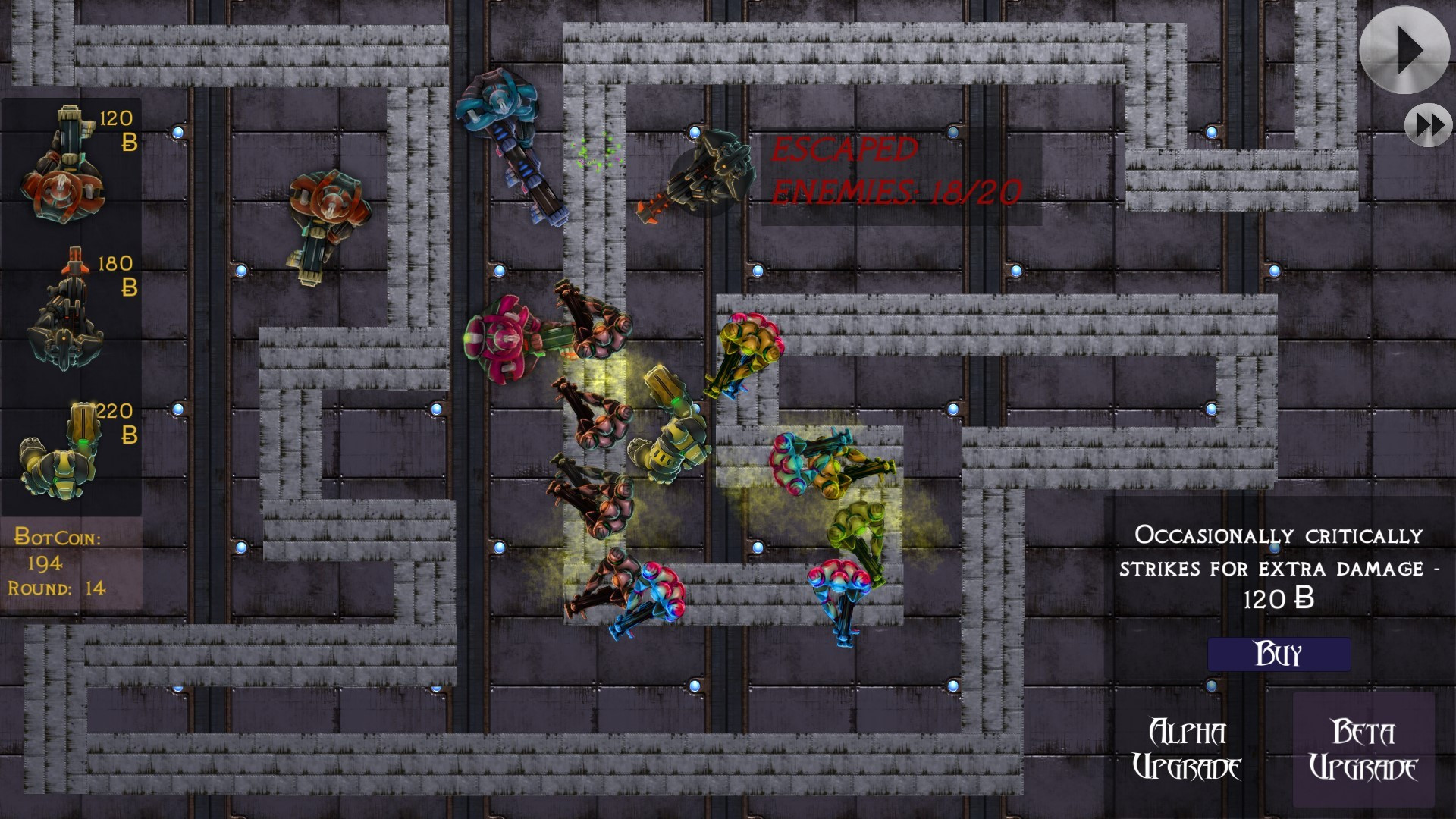 Defense of the Mechs (itch) - кадр 1