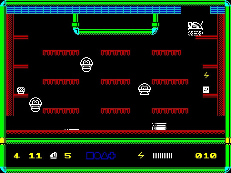 Robot 1 in... THE SHIP OF DOOM (ZX SPECTRUM) (itch) - кадр 4