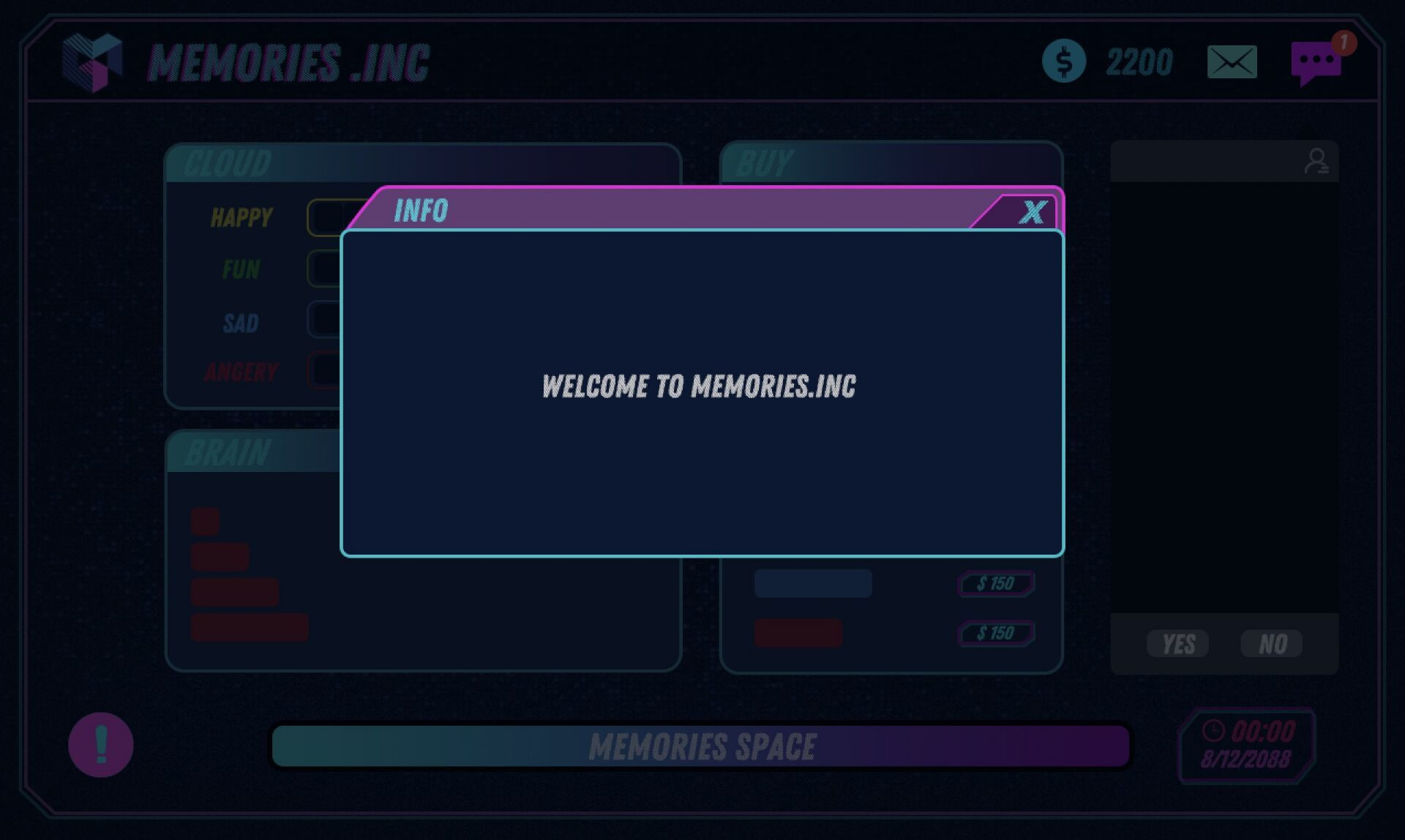 Memories .inc (itch) - кадр 3