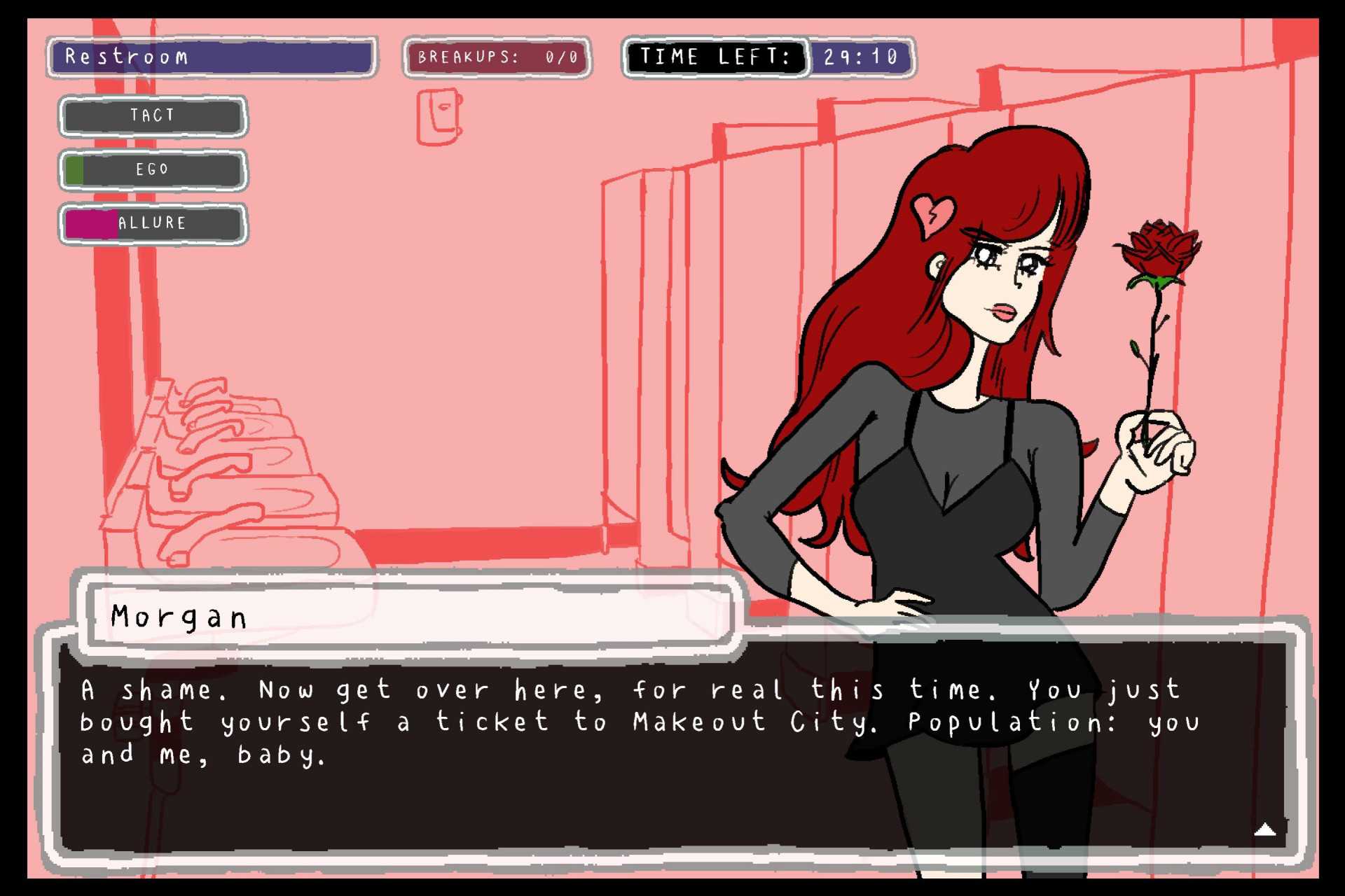Heartbreak High: A Break-Up Simulator (itch) - кадр 6