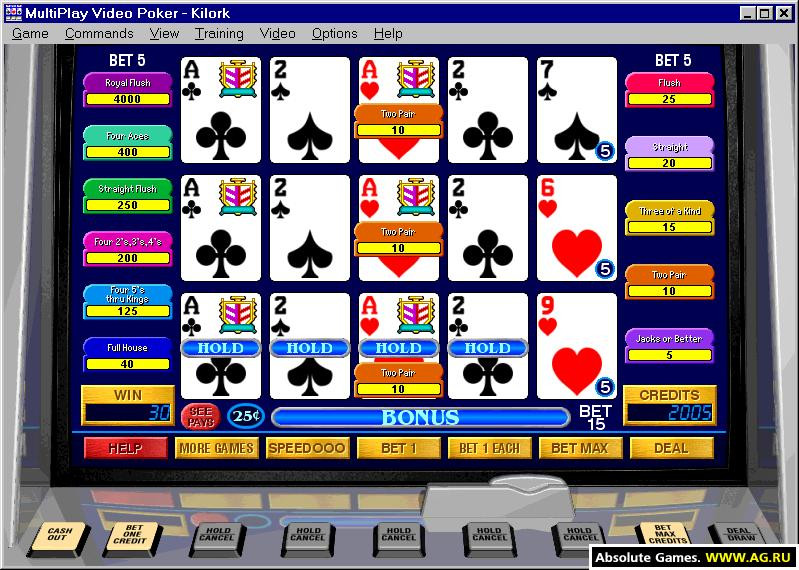 MultiPlay Video Poker - кадр 6