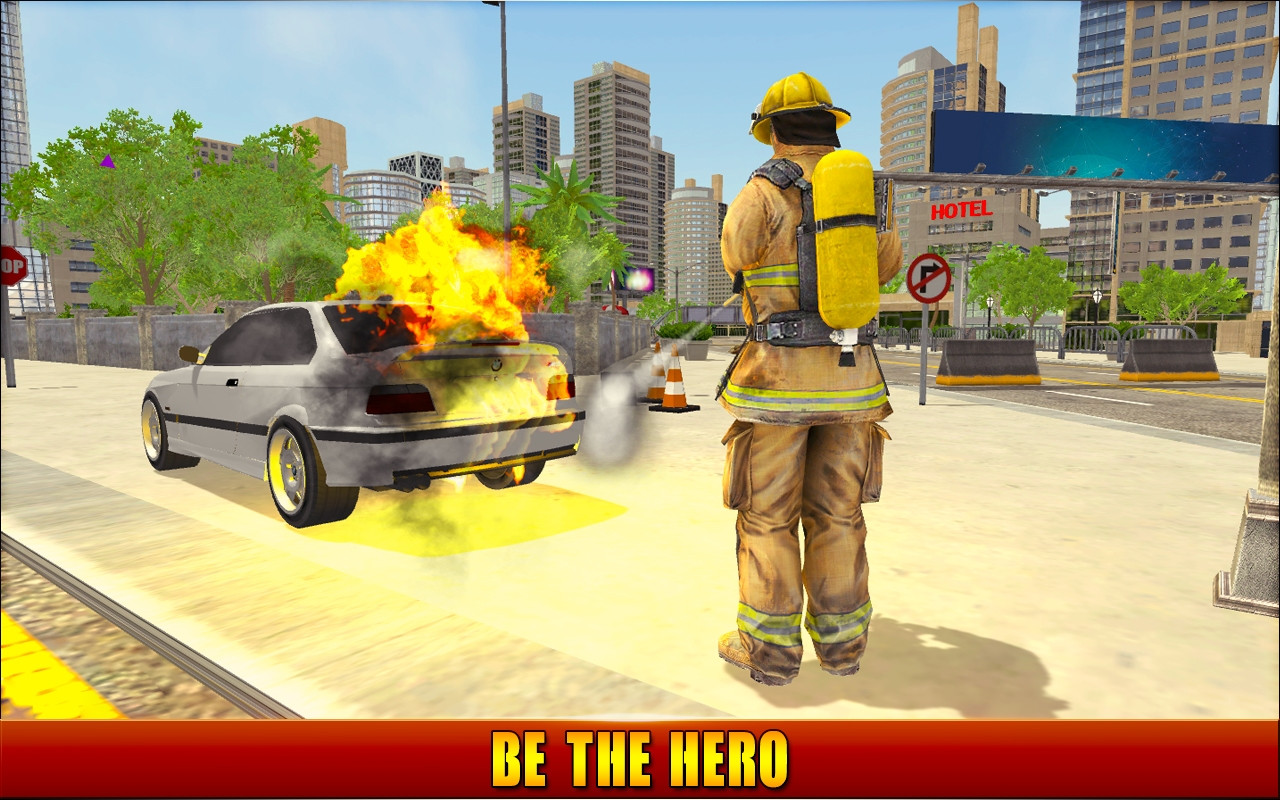 Firefighter Simulator 2018: Real Firefighting Game (itch) - кадр 7