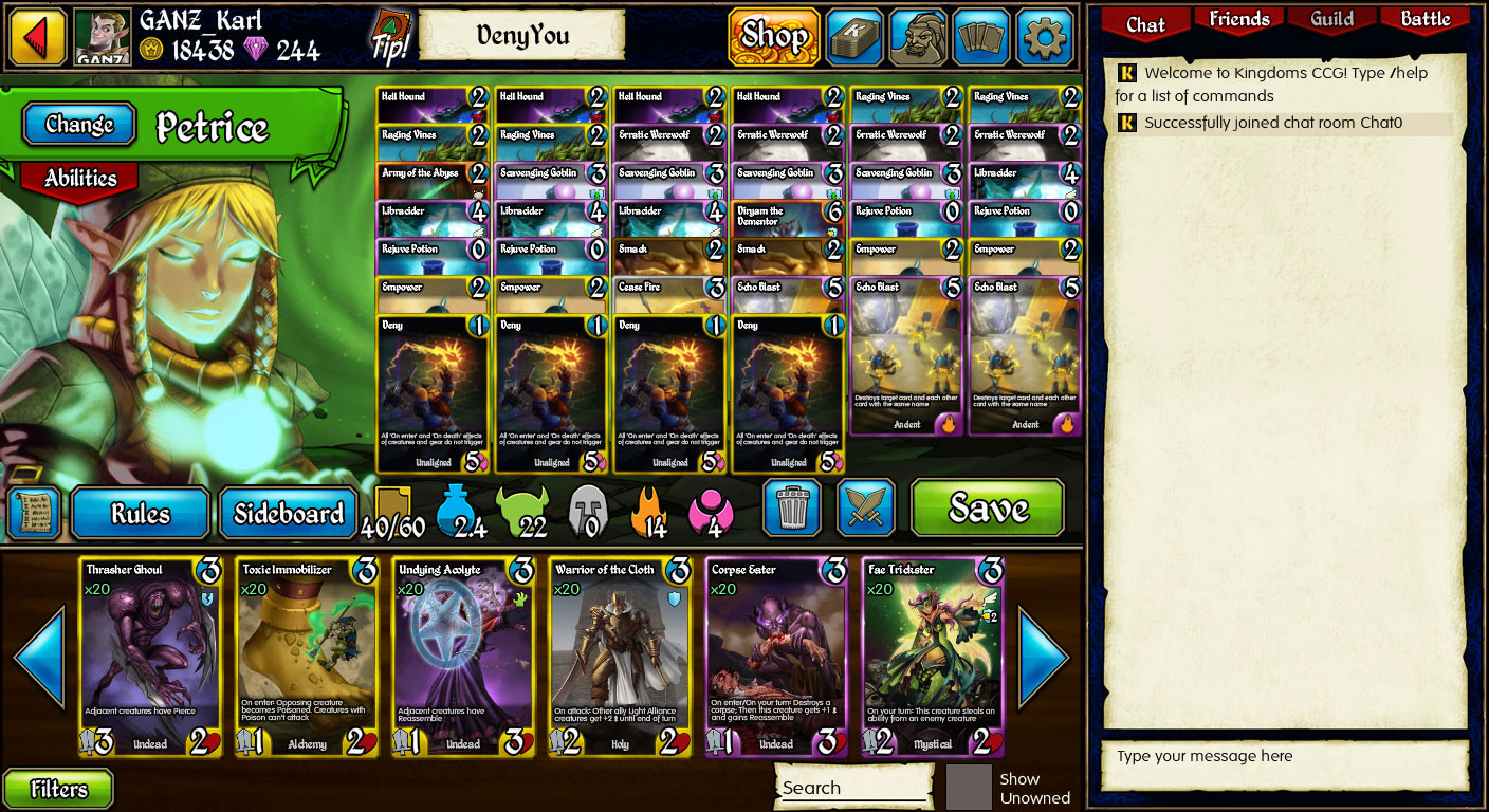 Kingdoms CCG - кадр 5