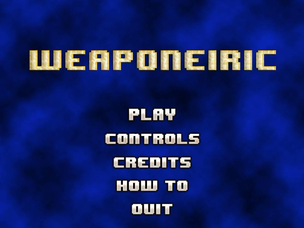 Weaponeiric (itch) - кадр 1