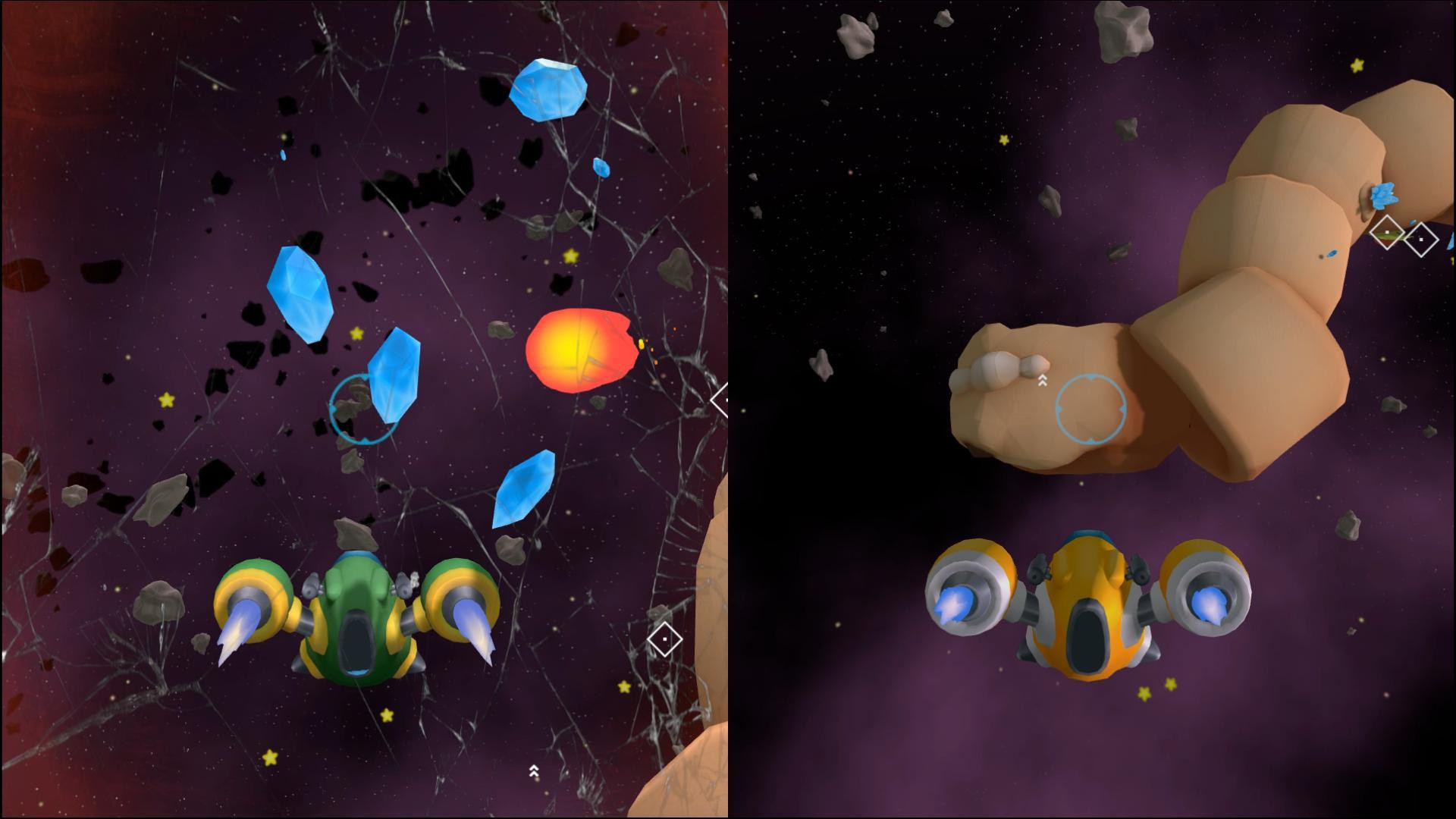 Crossing Galaxies: Starworm Raiders (itch) - кадр 2