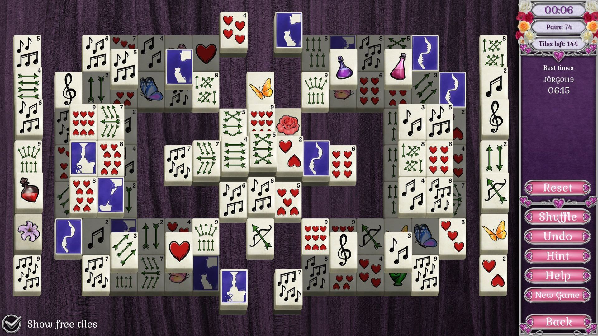 Jewel Match Solitaire L'Amour - кадр 10