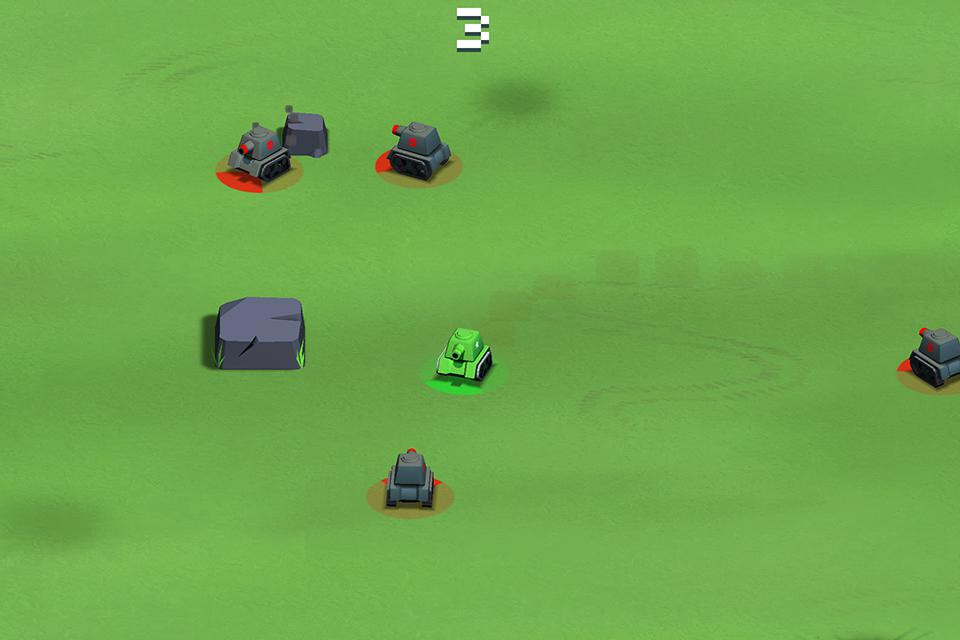 Bumper Tank Battle - кадр 13
