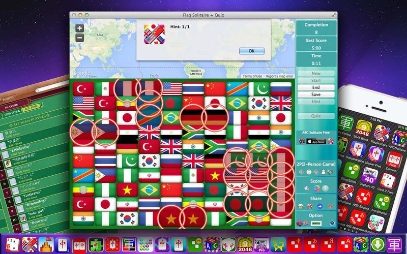 Flag Solitaire Free - кадр 5