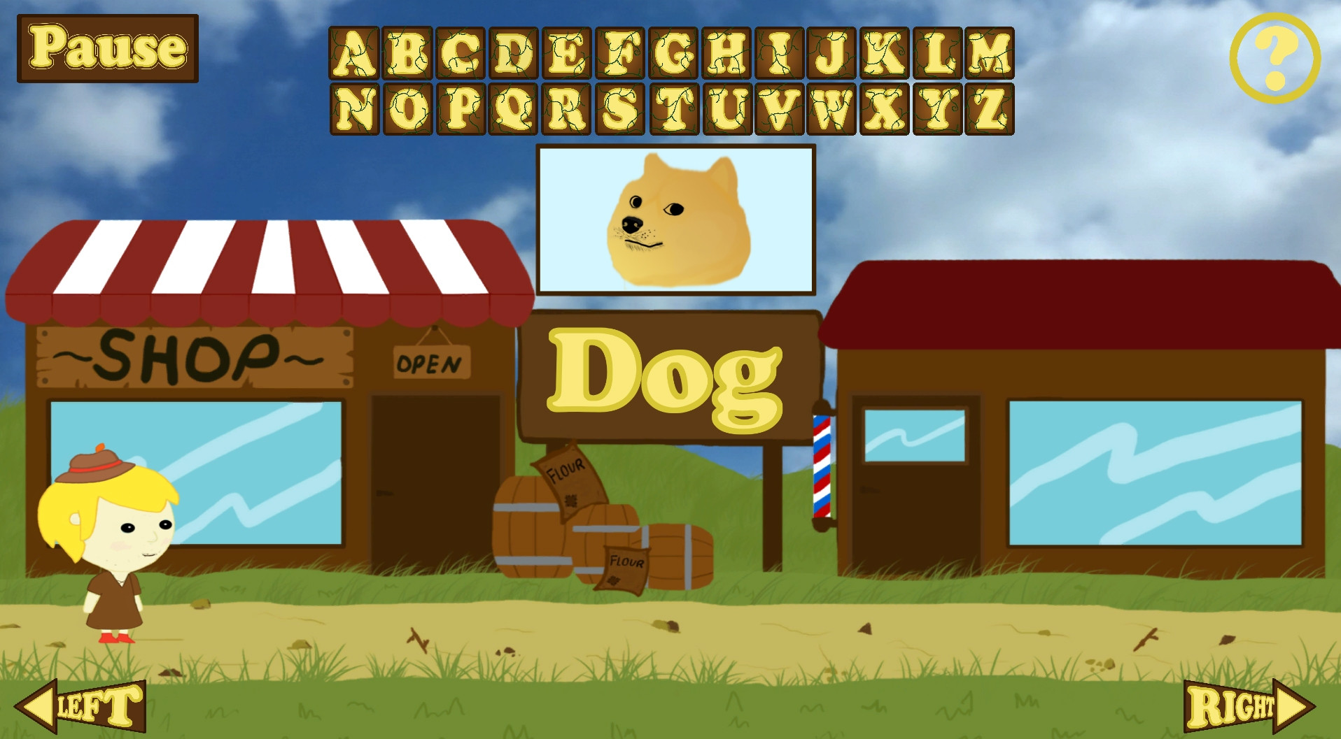 Educational game prototype (itch) - кадр 1