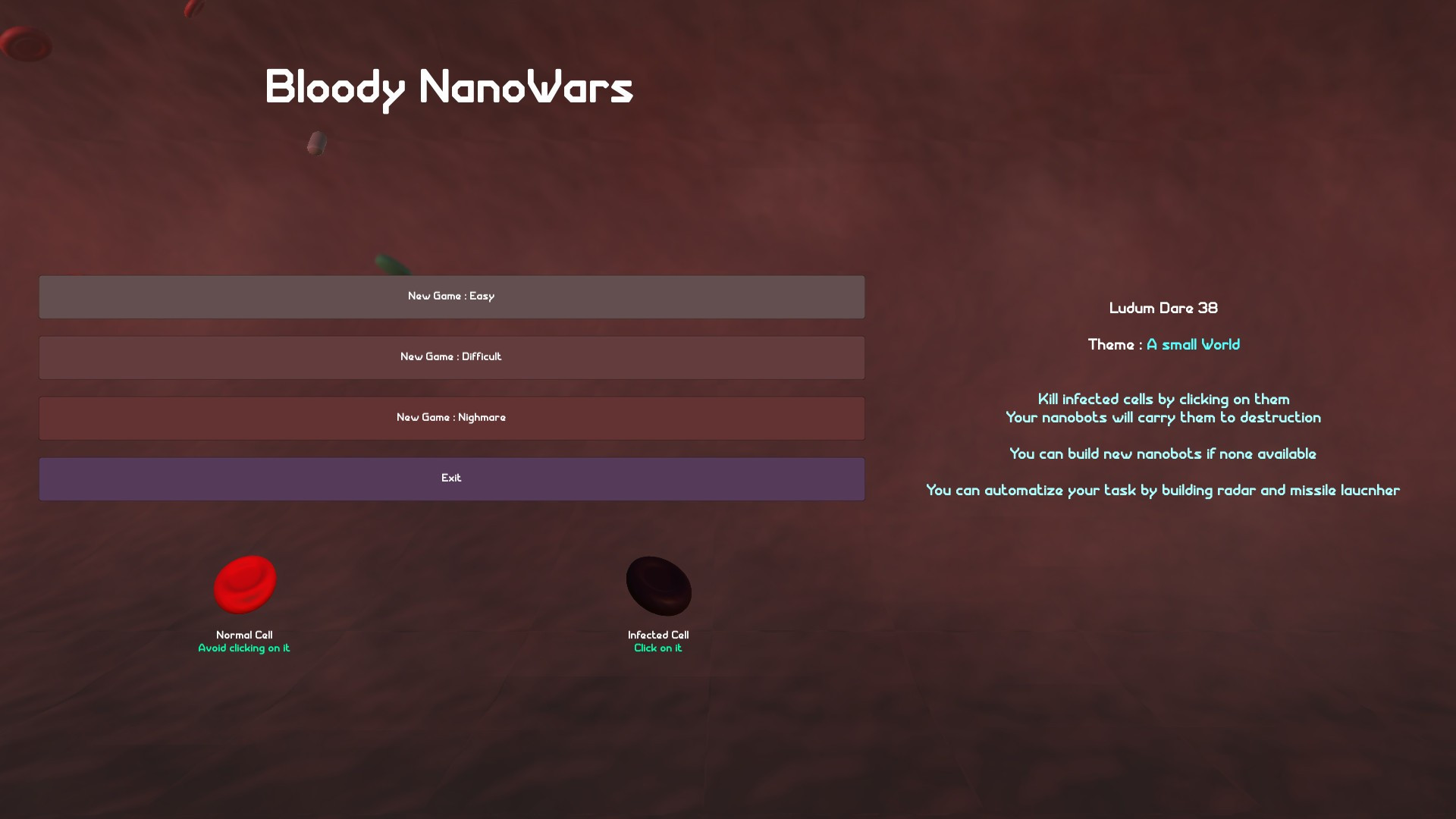 Bloody Nano Wars (itch) - кадр 2