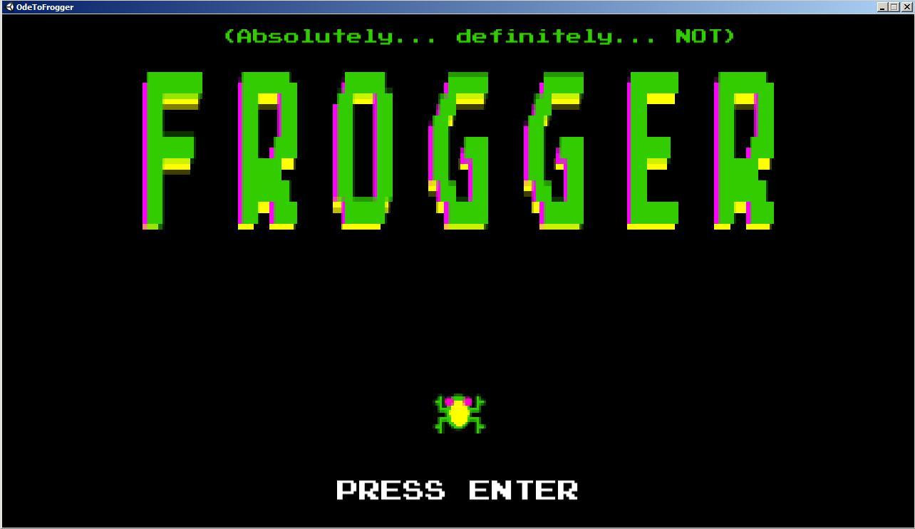 Ode to Frogger (itch) - кадр 2