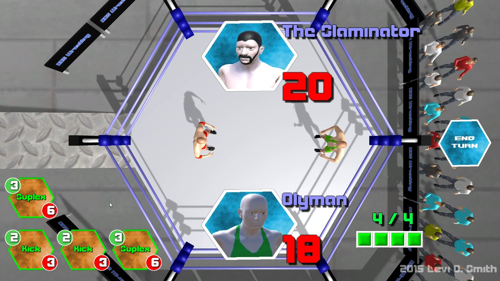 CCG Wrestling (itch) - кадр 3