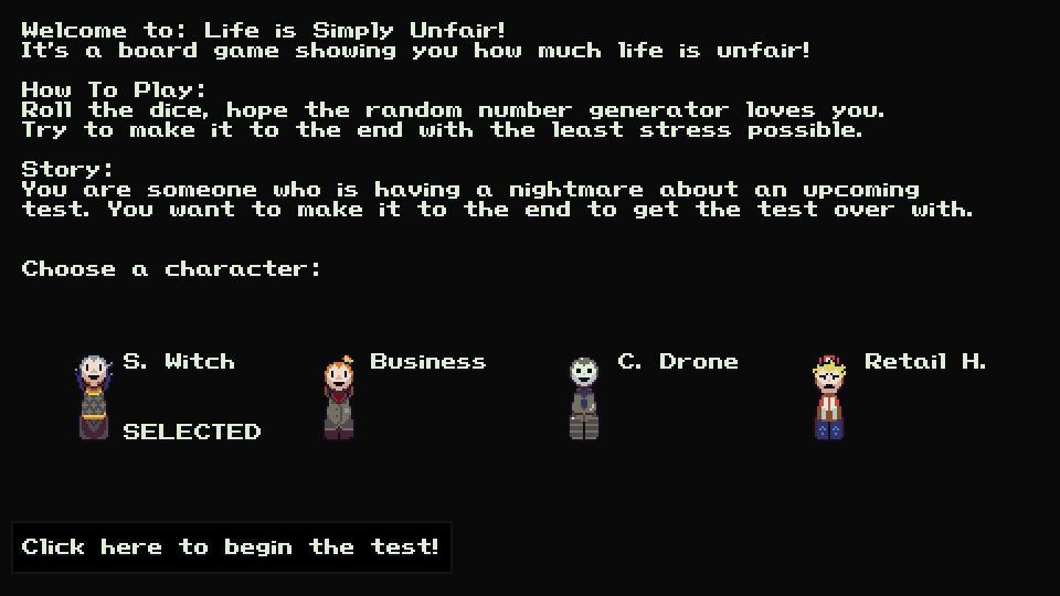 Life is Simply Unfair (itch) - кадр 3
