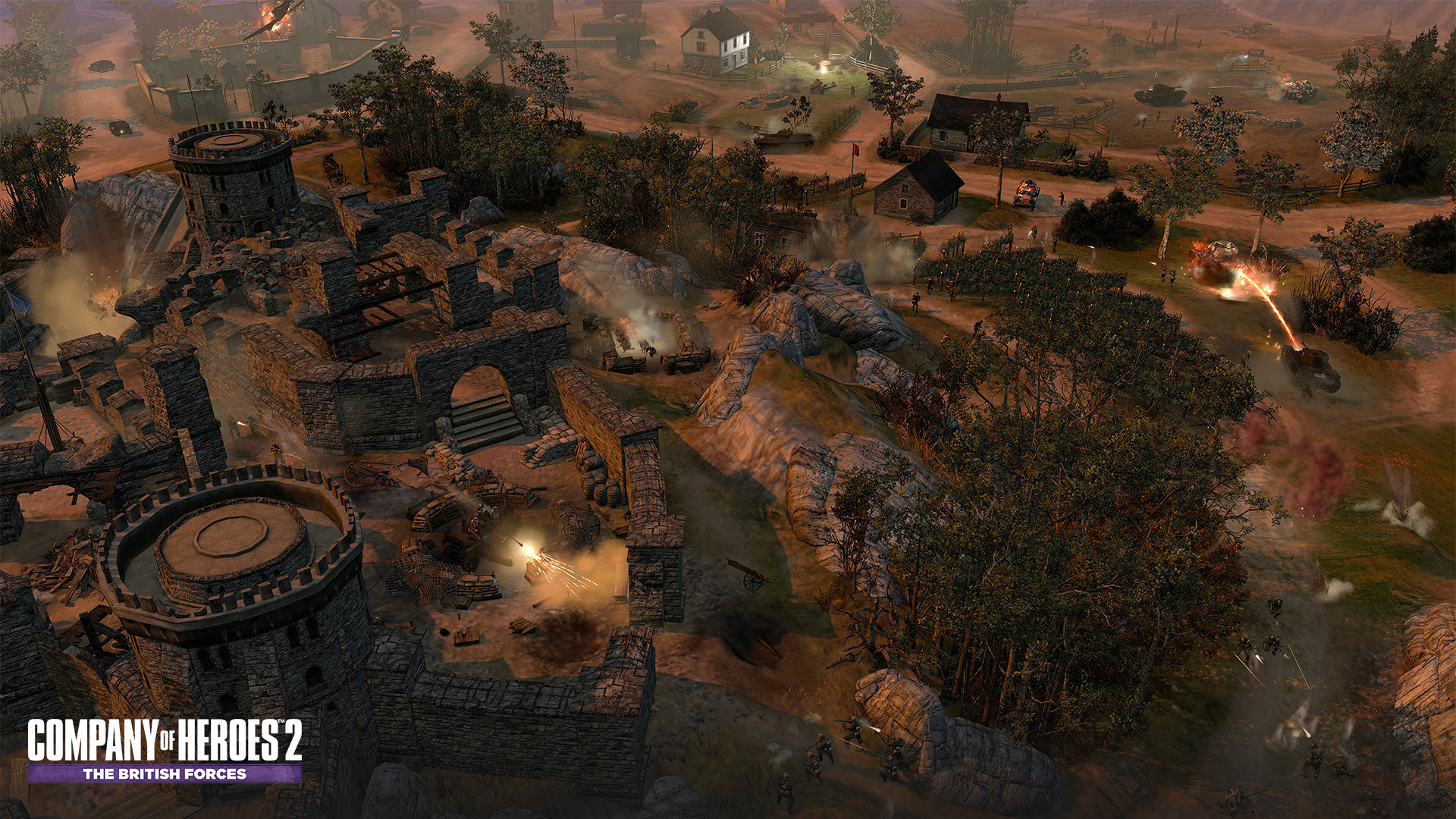 Company of Heroes 2 - The British Forces - кадр 12
