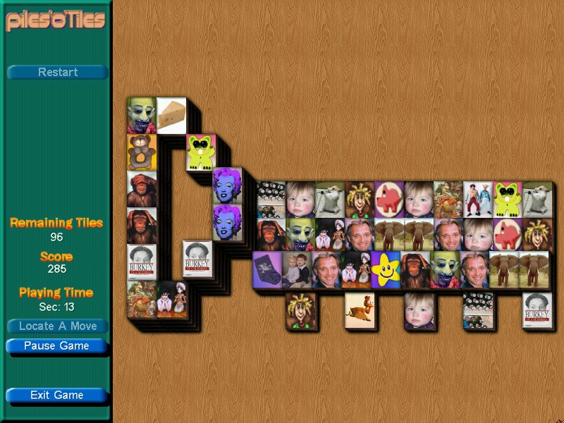Piles'O'Tiles Mahjongg - кадр 5