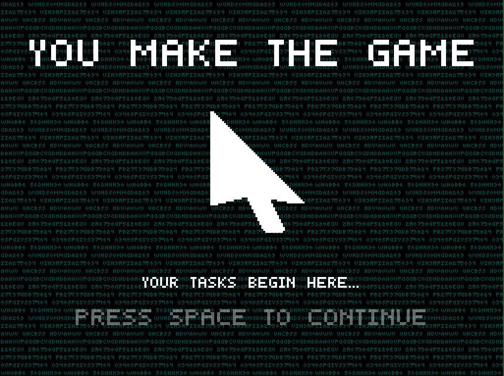 YOU make the game (itch) - кадр 1