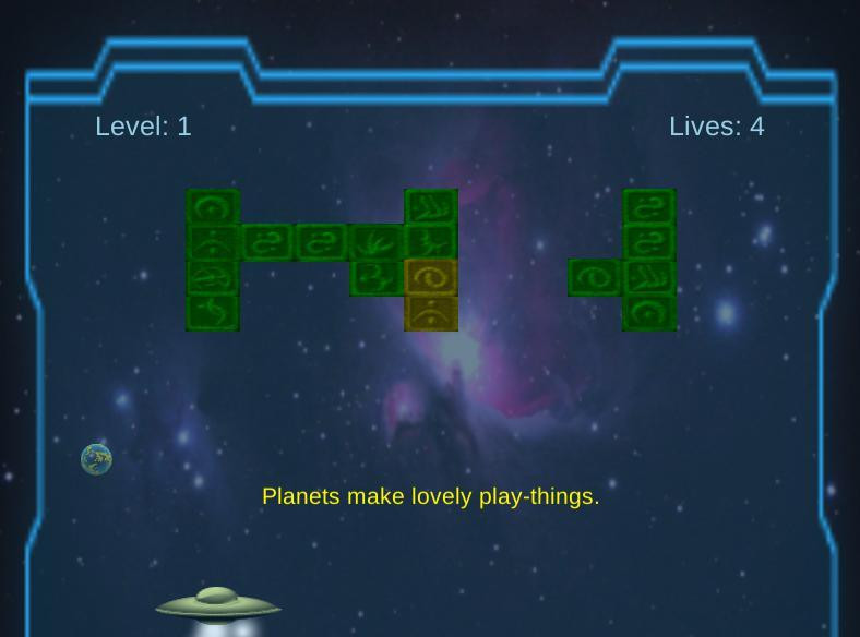 Alien Brick Breaker (itch) - кадр 4
