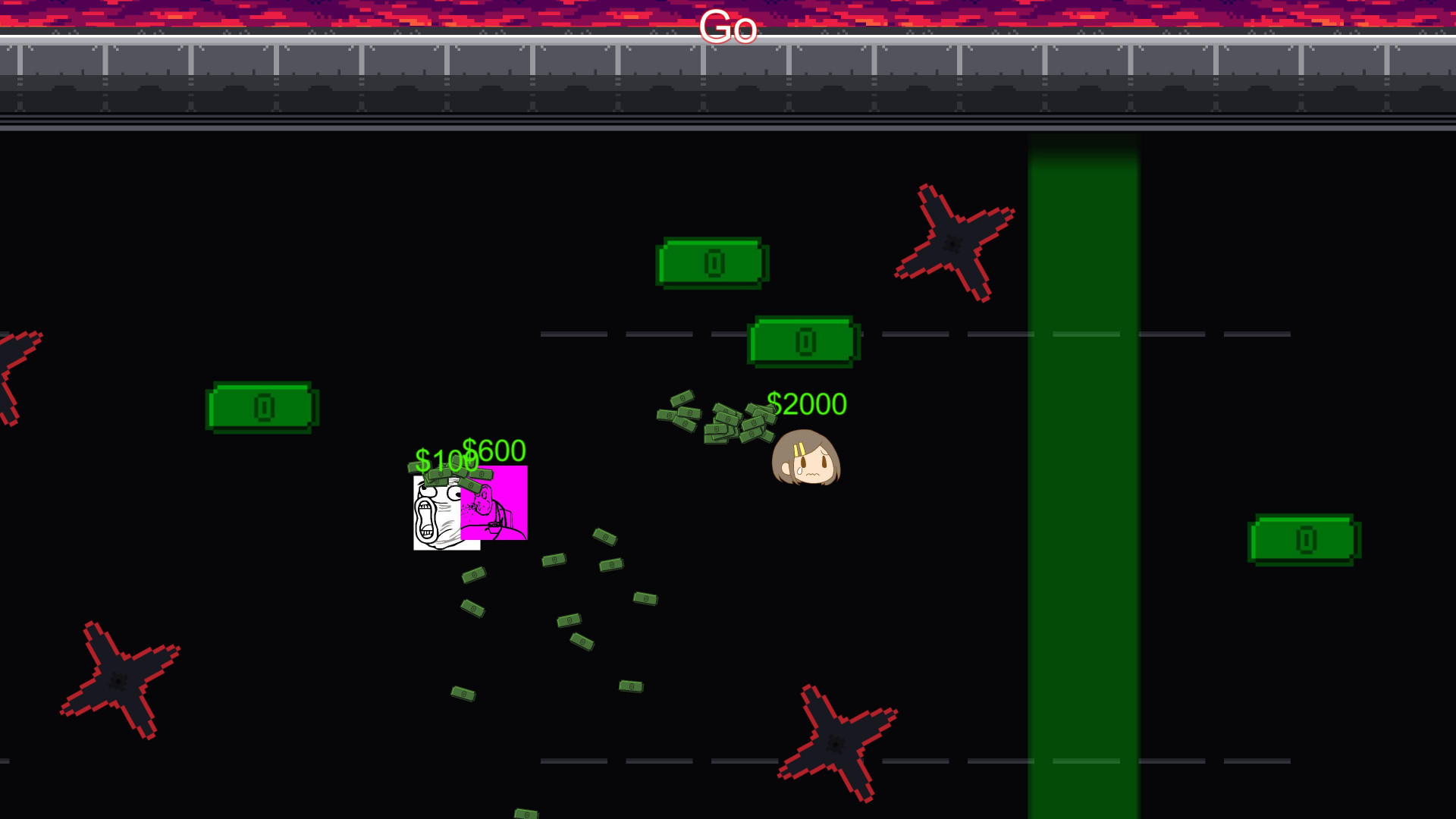 MoneyRace: life is cold (itch) - кадр 4