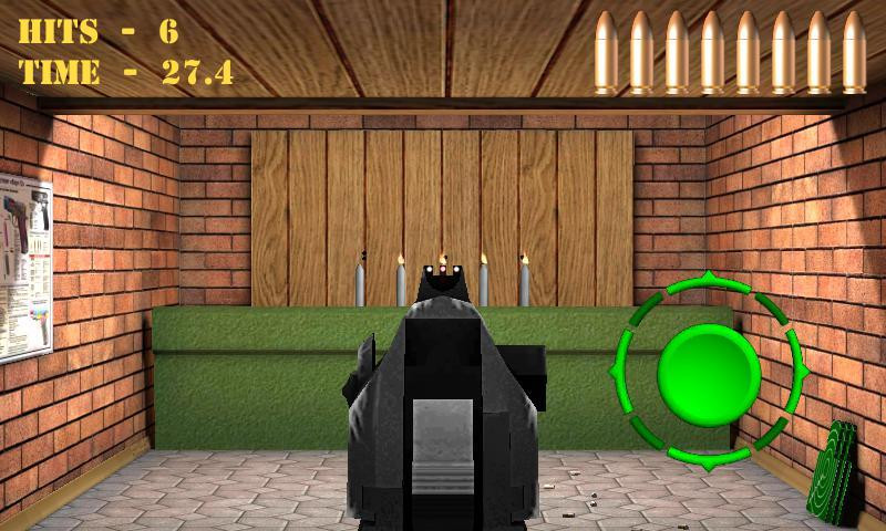Pistol shooting at the target. Weapon simulator. (itch) - кадр 5