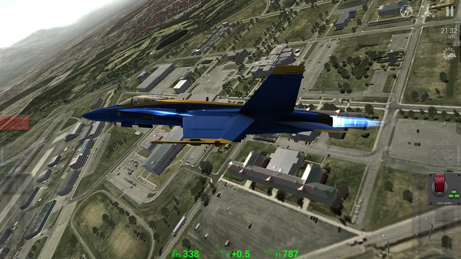Blue Angels Aerobatic Flight Simulator - кадр 9