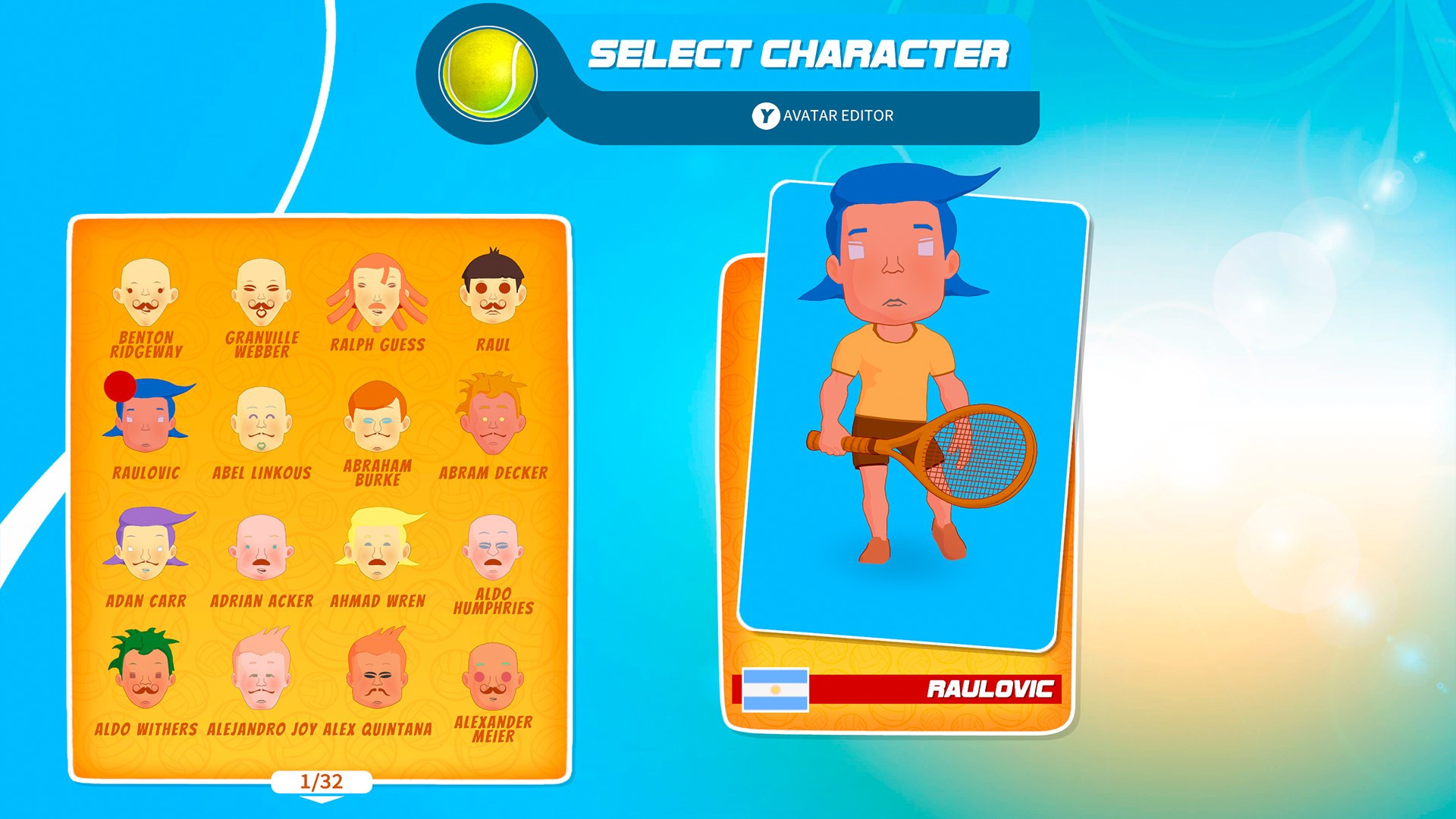 Super Tennis Blast - кадр 4