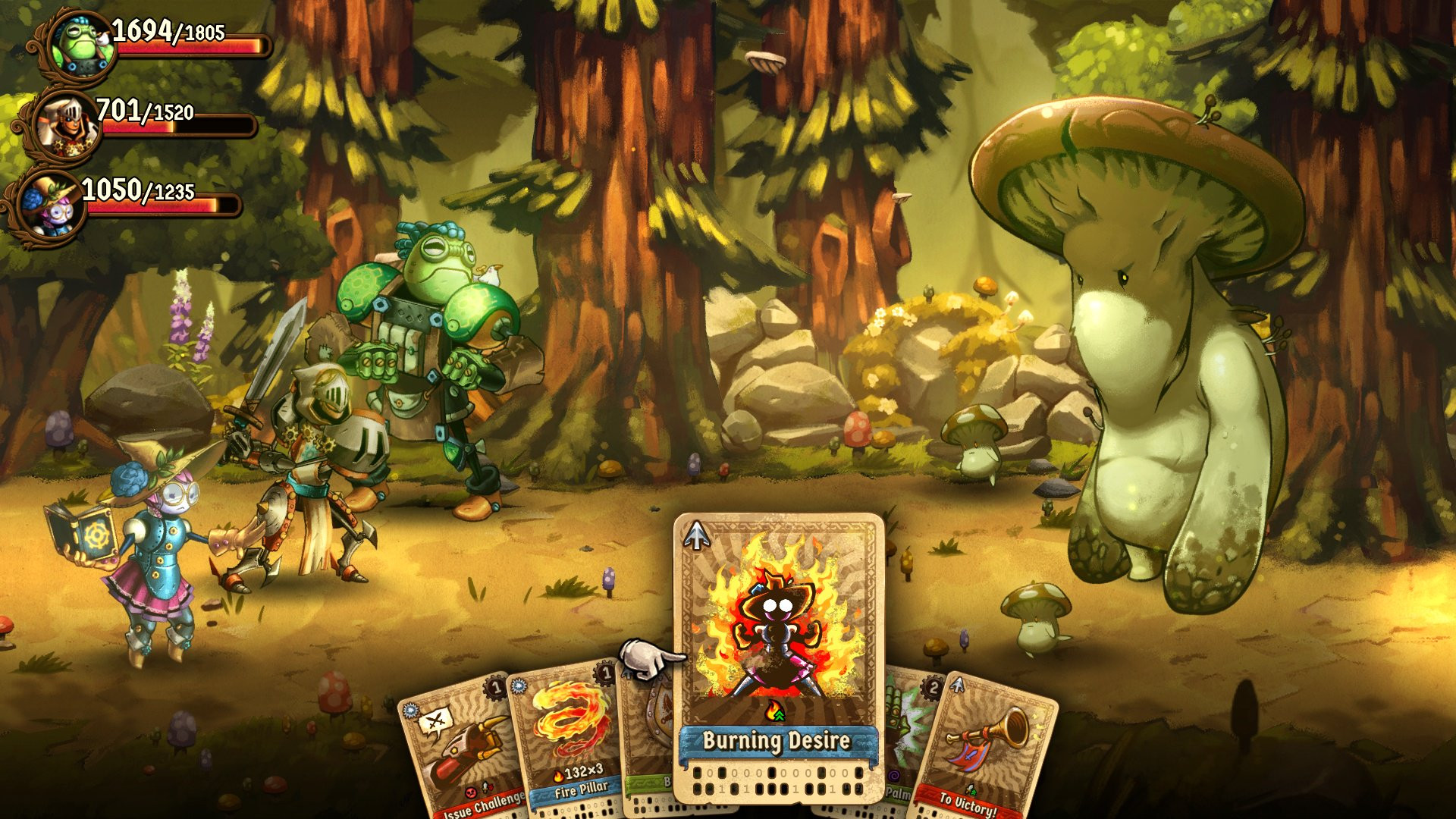 SteamWorld Quest: Hand of Gilgamesh - кадр 6