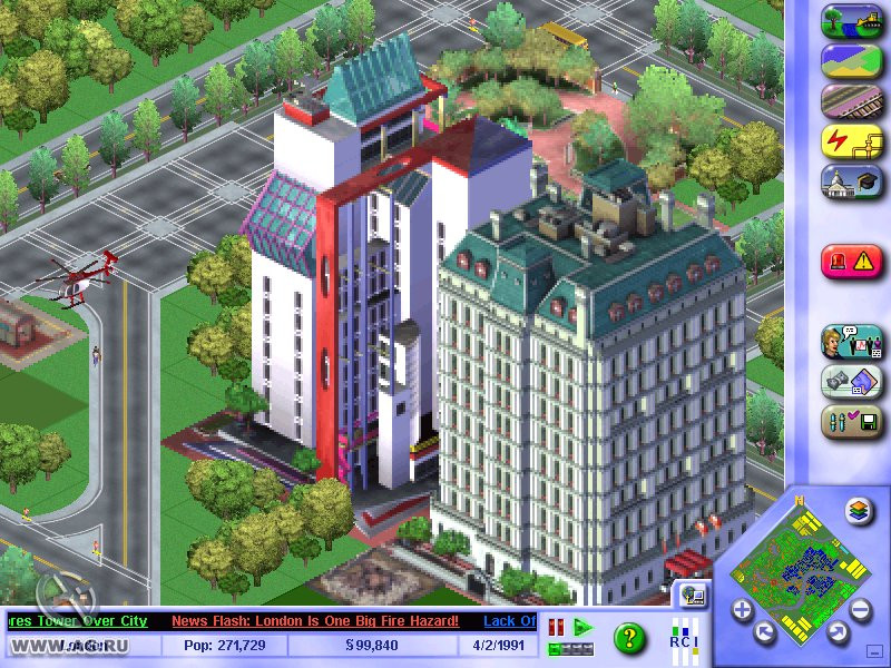 SimCity 3000 UK Edition - кадр 4