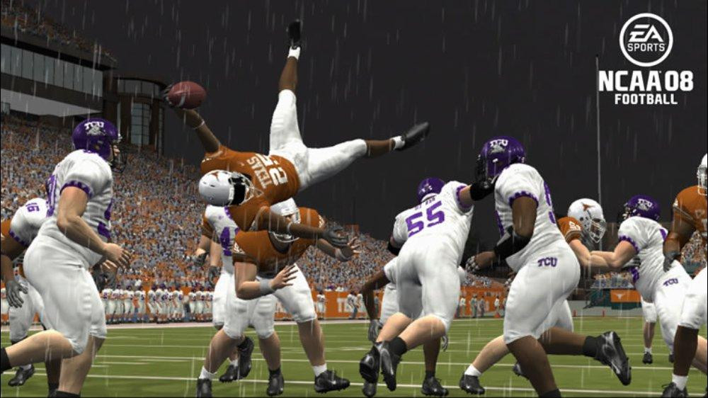 NCAA Football 08 - кадр 8